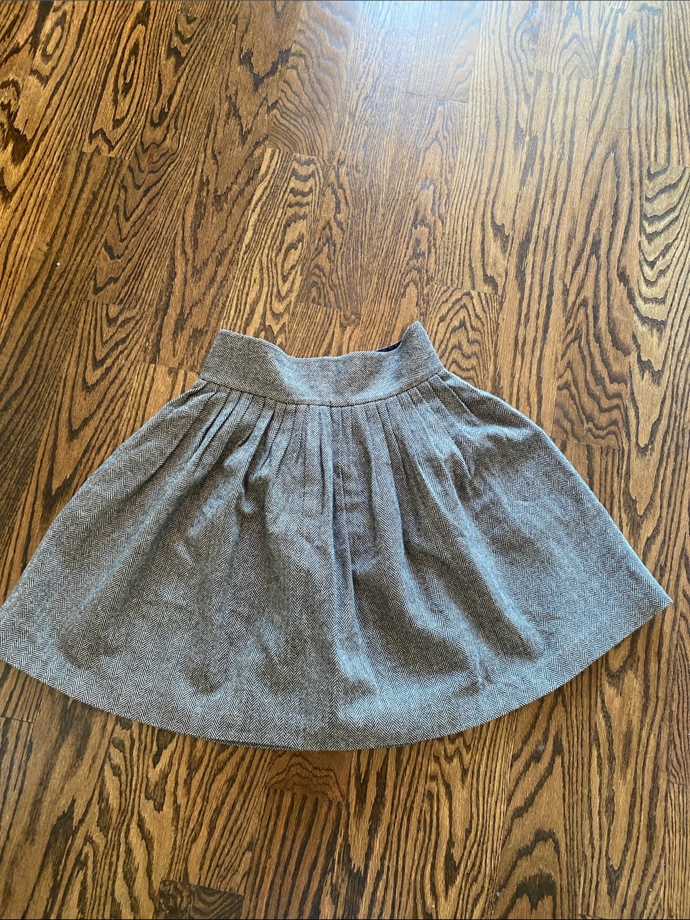 Rugby Ralph Lauren Gray Tweed Skirt